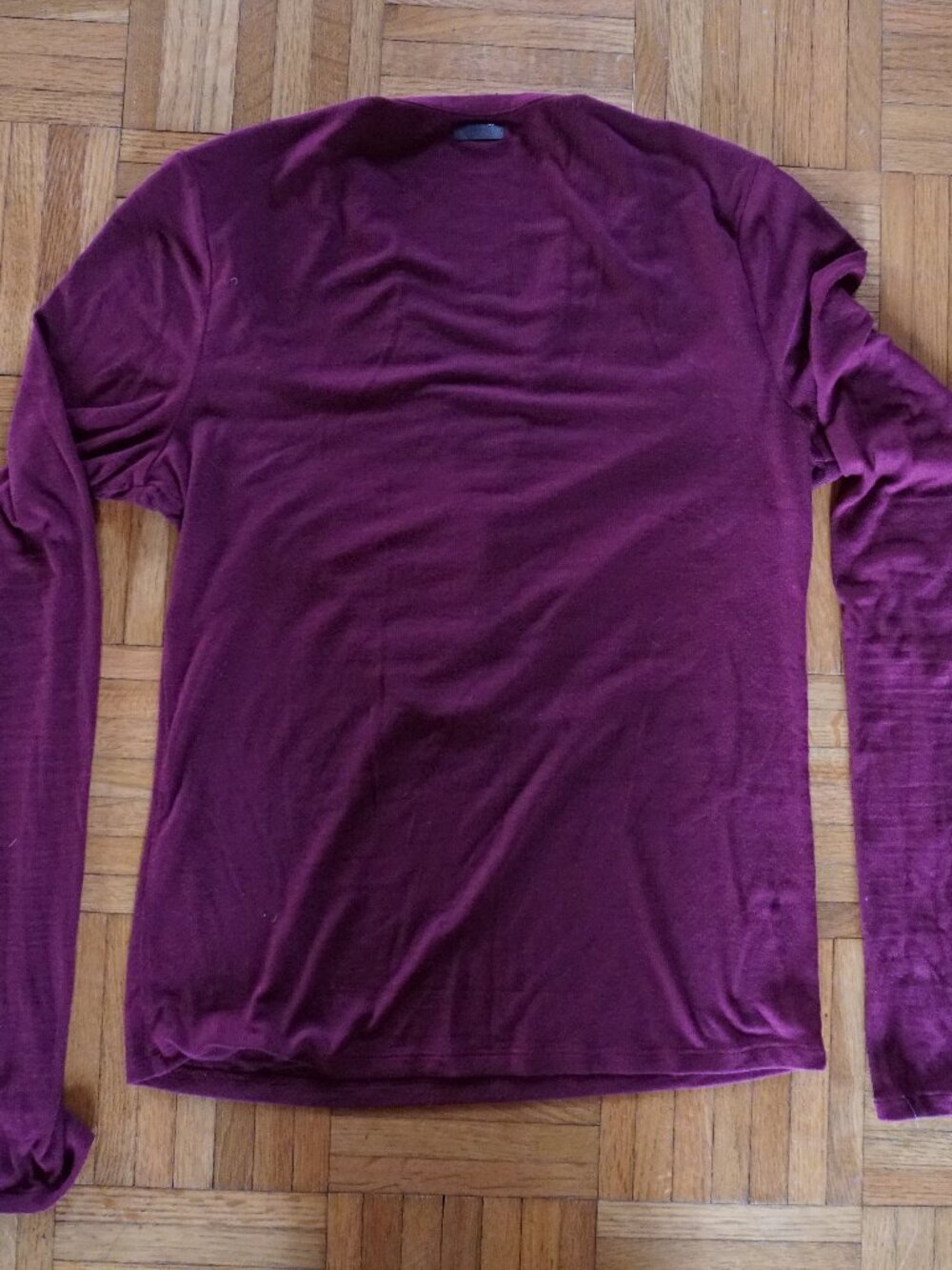 Lunya Soft Modal Rib V-Neck Henley - Picture 3 of 4